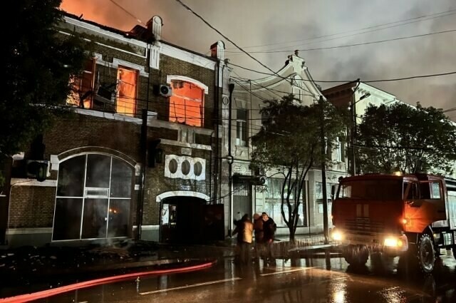 Можно сказать все сгорело В Абхазской государственной картинной галерее случился сильный пожар