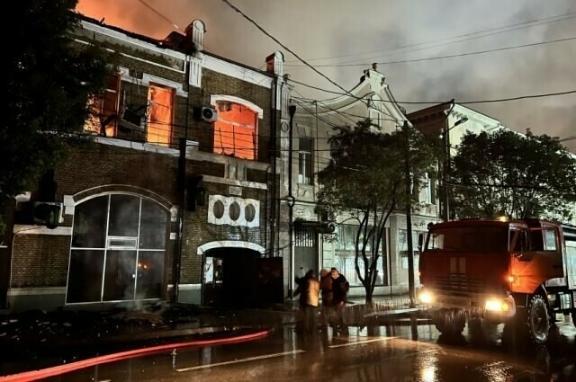 Можно сказать все сгорело В Абхазской государственной картинной галерее случился сильный пожар