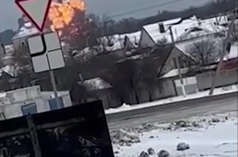 Минобороны РФ в Белгородской области разбился Ил76 с 65 пленными ВСУ видео