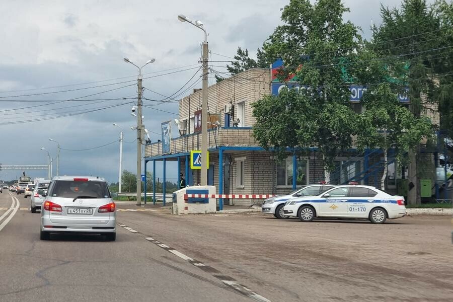 Названа причина закрытия поста ДПС у старого моста через Зею в Благовещенске 