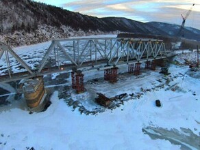 В Амурской области под вторые пути БАМа возводят самый протяженный мост на ДВЖД