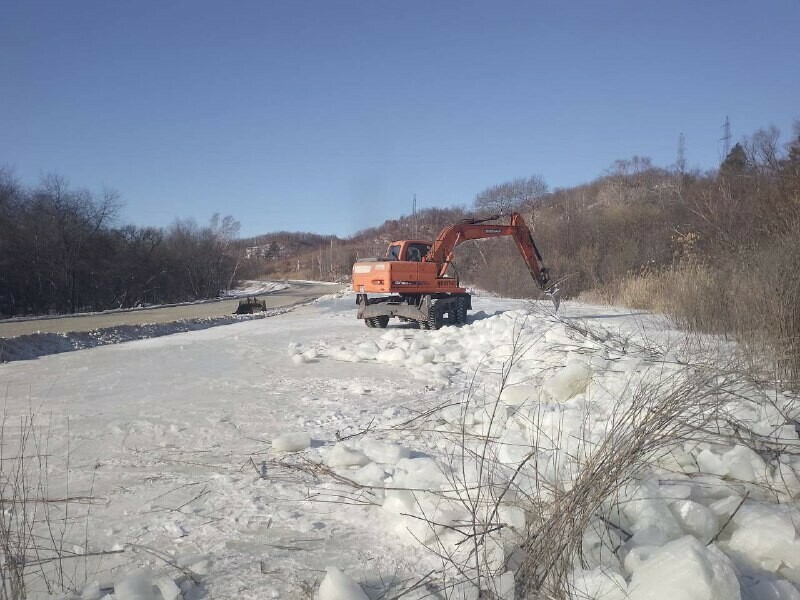 Внимание вода залила дорогу к Белогорью