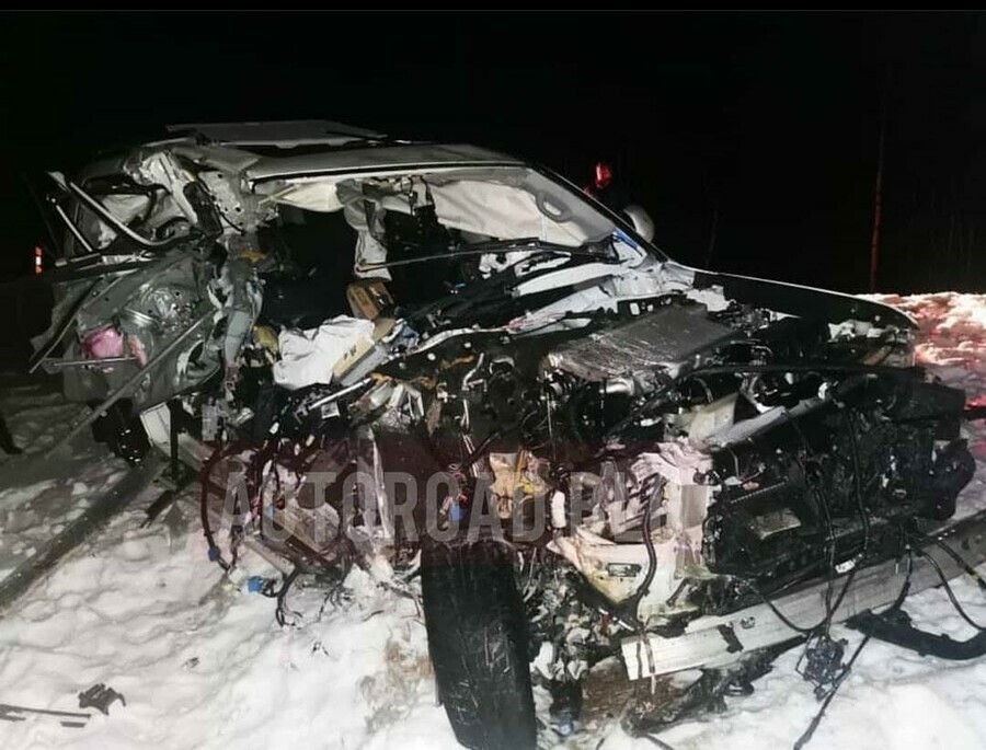 Страшное ДТП в Шимановском районе Внедорожник врезался в трактор есть погибший фото