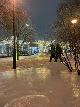 В Москве прошел ледяной дождь все покрылось необычной хрустящей глазурью
