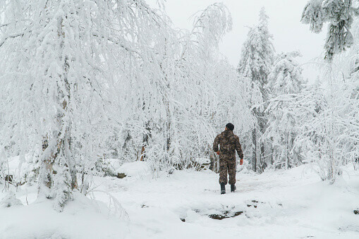 Амурские спасатели разыскивающие охотника из Магдагачи проверили третье зимовье