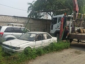 С улиц Благовещенска грядущей весной начнут вывозить некоторые автомобили 