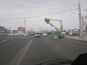 На оживленном перекрестке Благовещенска отключили светофор 