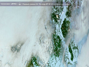 Первый снимок получили на Земле с МетеораМ запущенного с амурского космодрома Восточный