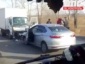 Лобовое столкновение авто произошло под Белогорском 