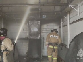 Во время демонтажных работ в Благовещенске произошел пожар видео 