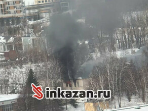 Танковое училище горит в Казани