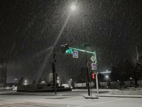 Благовещенск накрыл самый сильный снегопад с начала этого года  