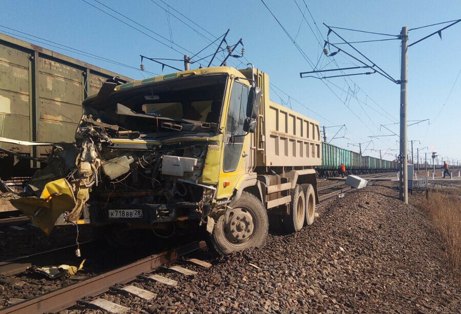 ЧП на железной дороге в Амурской области прокомментировали в ГАИ 