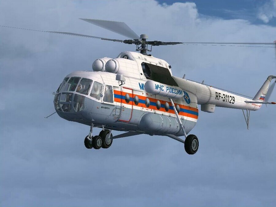 В Амурскую область на рудник Пионер вылетел вертолет МЧС России со спасателями и спецоборудованием