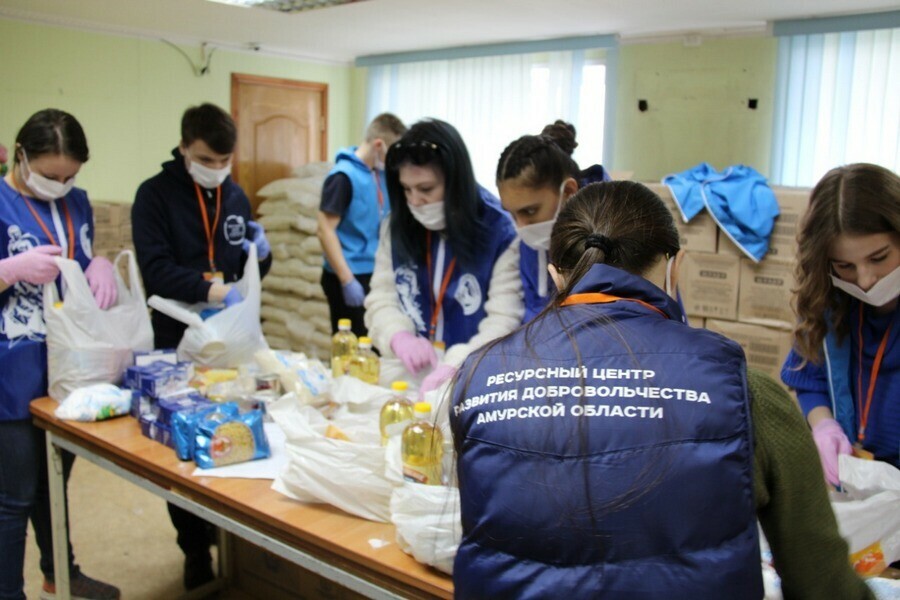 Амурские волонтеры получат  по 20 тысяч рублей