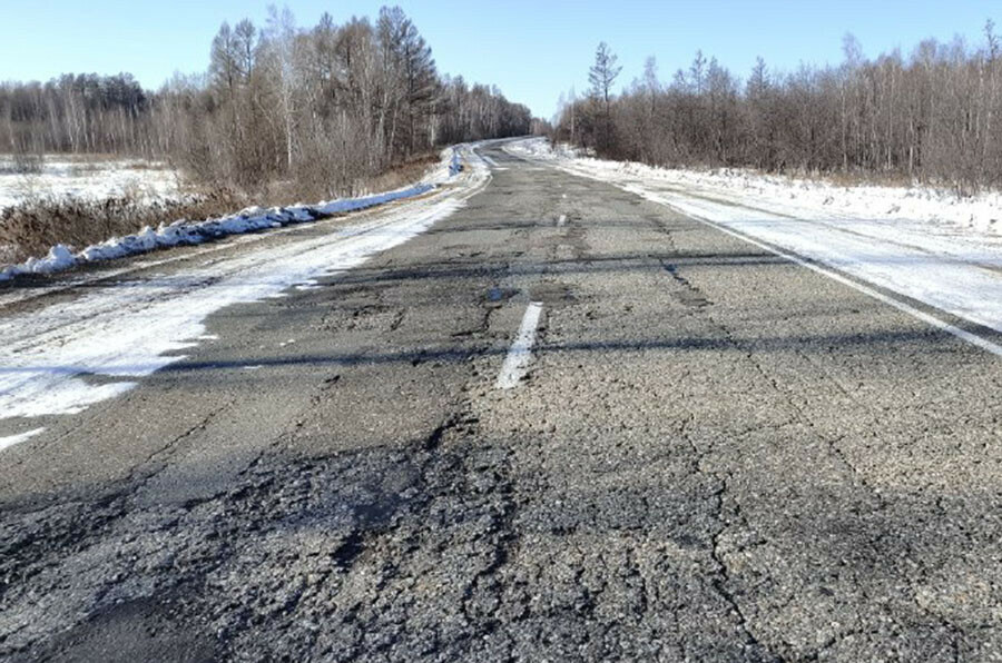 На северной трассе Зея  Тыгда в Амурской области отремонтируют три участка