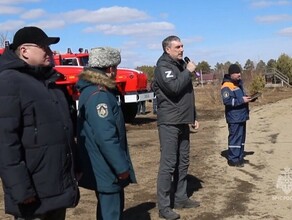 Пожарные учения состоялись в УстьИвановке видео 