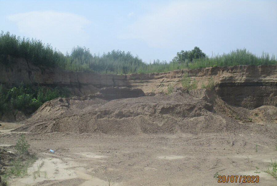 На 400 тысяч рублей оштрафовали компанию в Приамурье за незаконную добычу песка и пескогравия