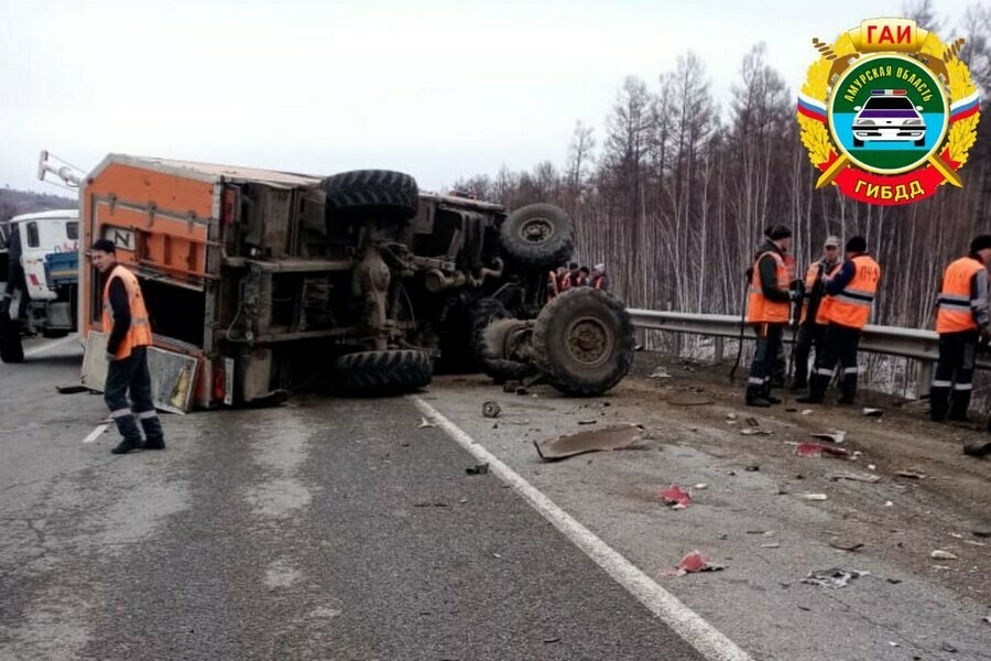 Еще одна серьёзная авария произошла на севере Приамурья Предварительно есть погибший фото 