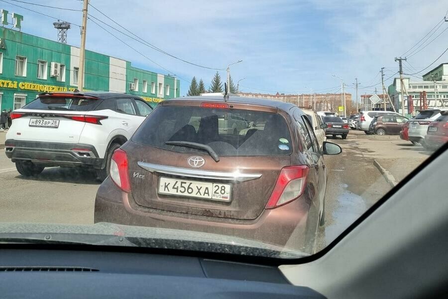 Невозможно попасть на обед в микрорайон благовещенцы пожаловались на пробки изза поездов видео 