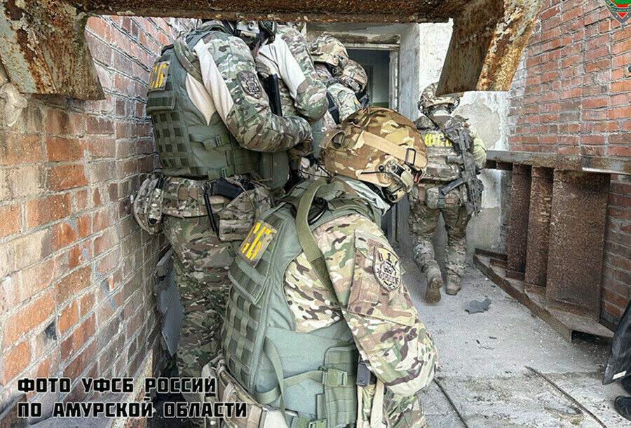 Амурская ФСБ антитеррористические учения прошли на стратегически важных объектах Приамурья фото