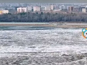 Китайские СМИ на Амуре в районе Благовещенска начался ледоход видео