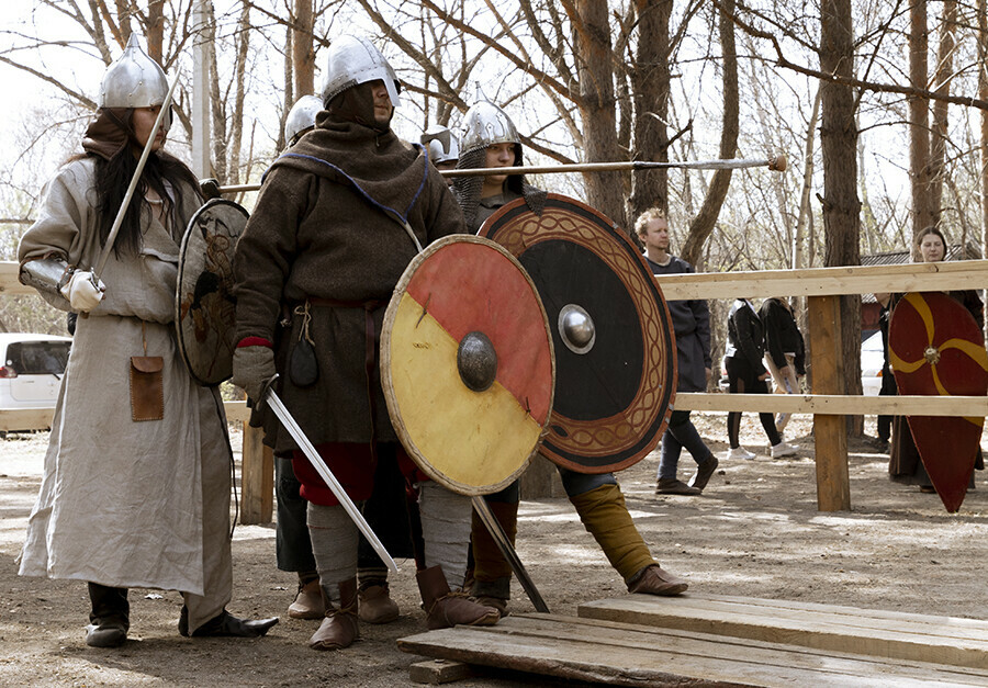Средневековые рыцари Дальнего Востока встретятся на Амурском Албазино в Благовещенске фото