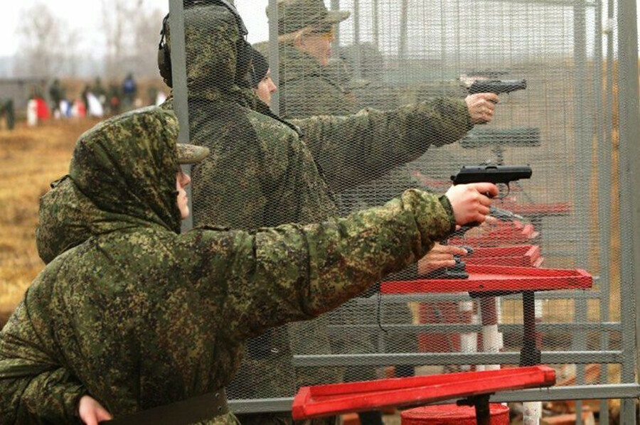 Стреляли в Приамурье военнослужащие Дальнего Востока определяют лучших стрелков   