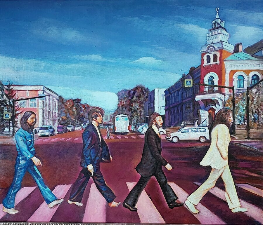 Художник Александр Гассан рассказал легенду в красках как The Beatles в 70х тайком приезжали в Благовещенск