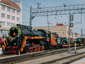 В Амурской области стартовал ретропоезд Победа Первая остановка  Бурея