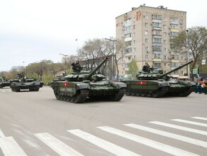 По центру Благовещенска проедет колонна военной техники в том числе  гусеничной Горожан к 9 Мая ждут масштабные мероприятия