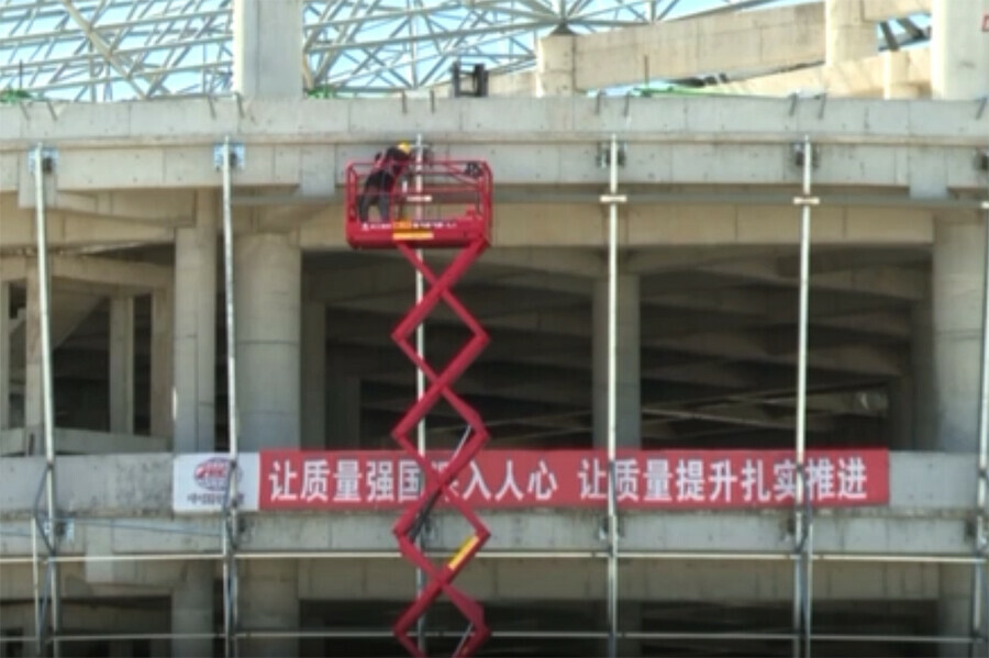 Очередной этап на строительстве канатной дороги пройден На китайской стороне