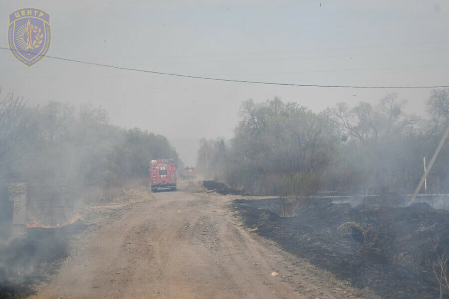 На 9 мая штормовое предупреждение пожарные Приамурья перешли на усиленное дежурство