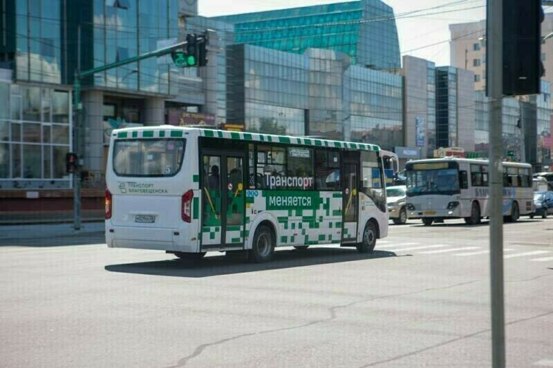 Автобус  30 в Благовещенске изменит маршрут обновлено