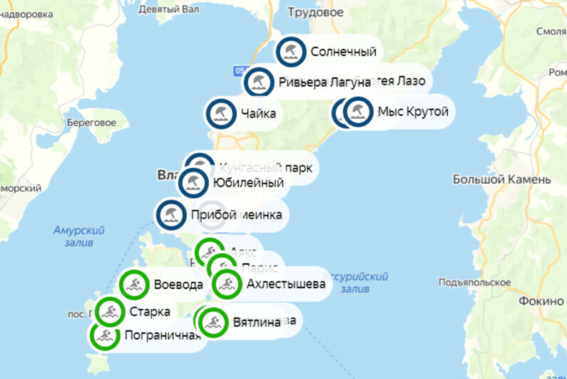 Во Владивостоке открывается купальный сезон Озвучен список бесплатных пляжей пригодных для отдыха