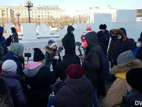 Людей все меньше задержаний больше 148й день мирных митингов в Хабаровске 