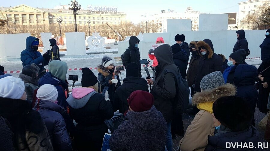 Людей все меньше задержаний больше 148й день мирных митингов в Хабаровске 