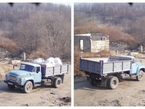 Очередного амурчанина со строительным мусором сдала всевидящая фотоловушка