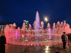 Анонсированы последние дни работы аллеи фонтанов в Благовещенске 