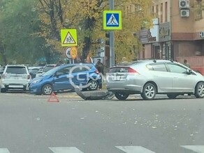 В центре Благовещенска произошло жесткое ДТП фото