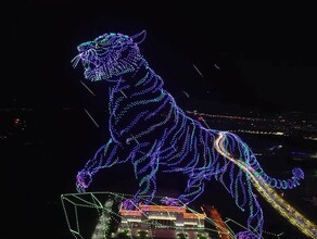 Китай поднял в небо тысячи беспилотников и вошел в историю фото видео
