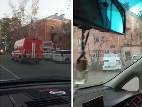 В Благовещенске в многоквартирном доме случился утренний пожар
