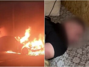 Полицейские нашли поджигателя который уничтожил в Благовещенске королевский автомобиль за несколько миллионов видео