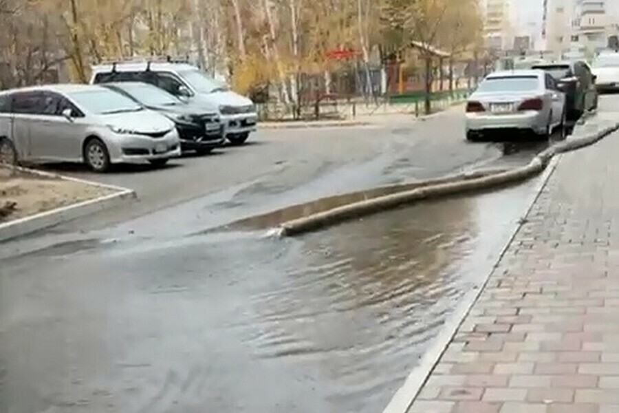 Она вся вот здесь благовещенцы нашли место где есть горячая вода видео