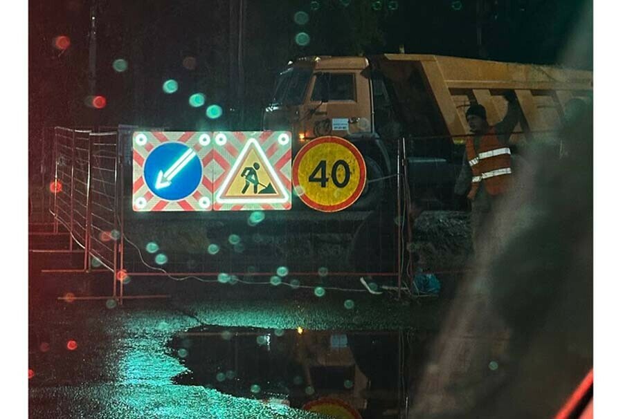 Водителям Благовещенска напоминают об осторожности на Конной идут работы