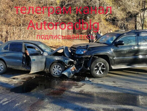 Лобовое столкновение произошло в отдаленном районе Благовещенска