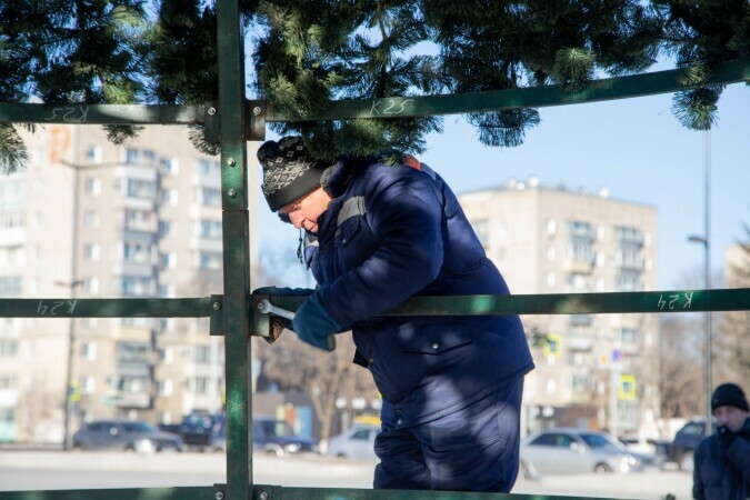 Новогоднее оформление появится еще в четырех отдаленных районах Благовещенска