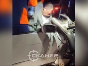 Несказанно повезло появились новые кадры с жесткого ДТП где у Toyota Crown сорвало крышу видео