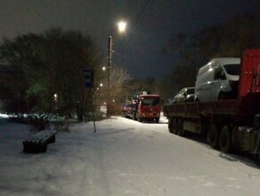 В одном из районов Благовещенска снова заметили стоянку фур с которыми боролись власти