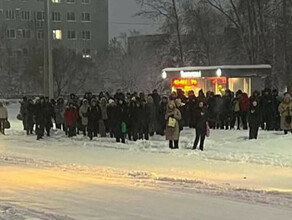 Снежная буря столетия в Благовещенске на линии вышли не все автобусы фото